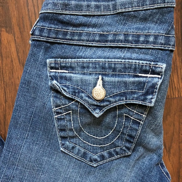 True Religion Glitz & Glam Jodie crystal jeans 25 - Picture 5 of 8